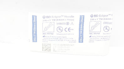 BD 305762 Eclipse Ndle 23G x 1inch